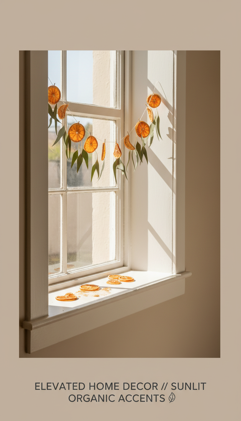 Dried Orange Slice Garland