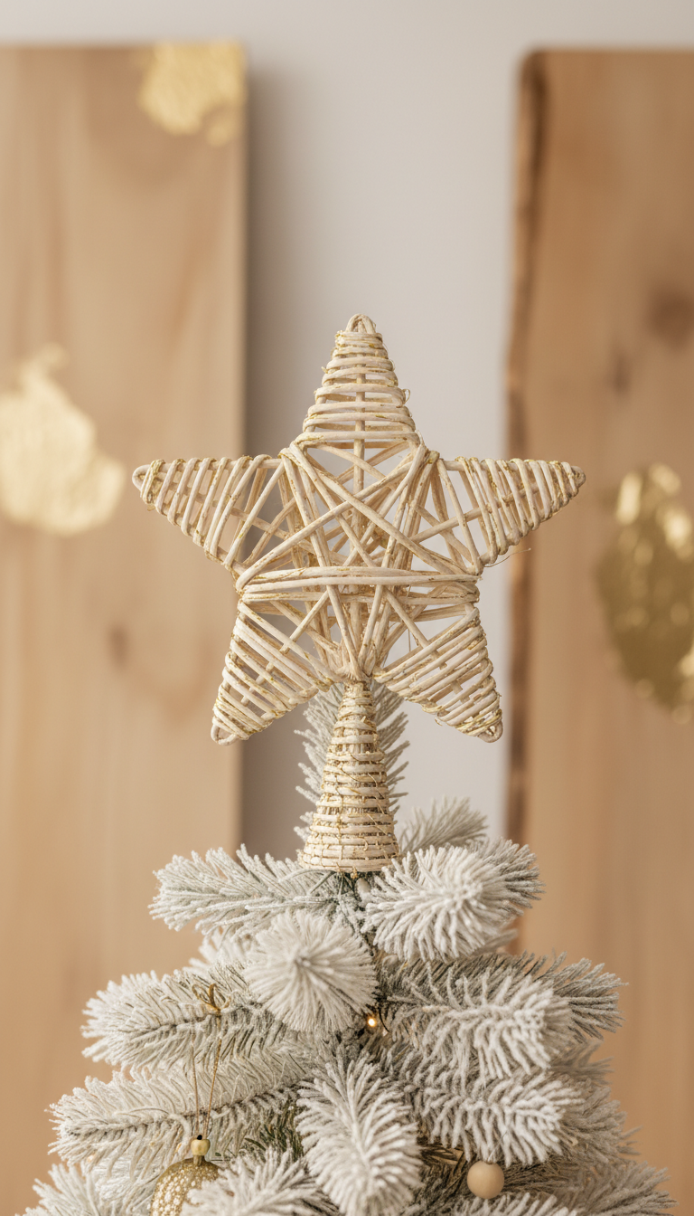 Rattan Star Topper