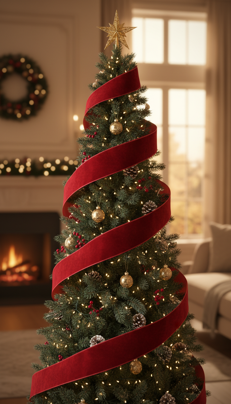 The Classic Barber Pole Spiral