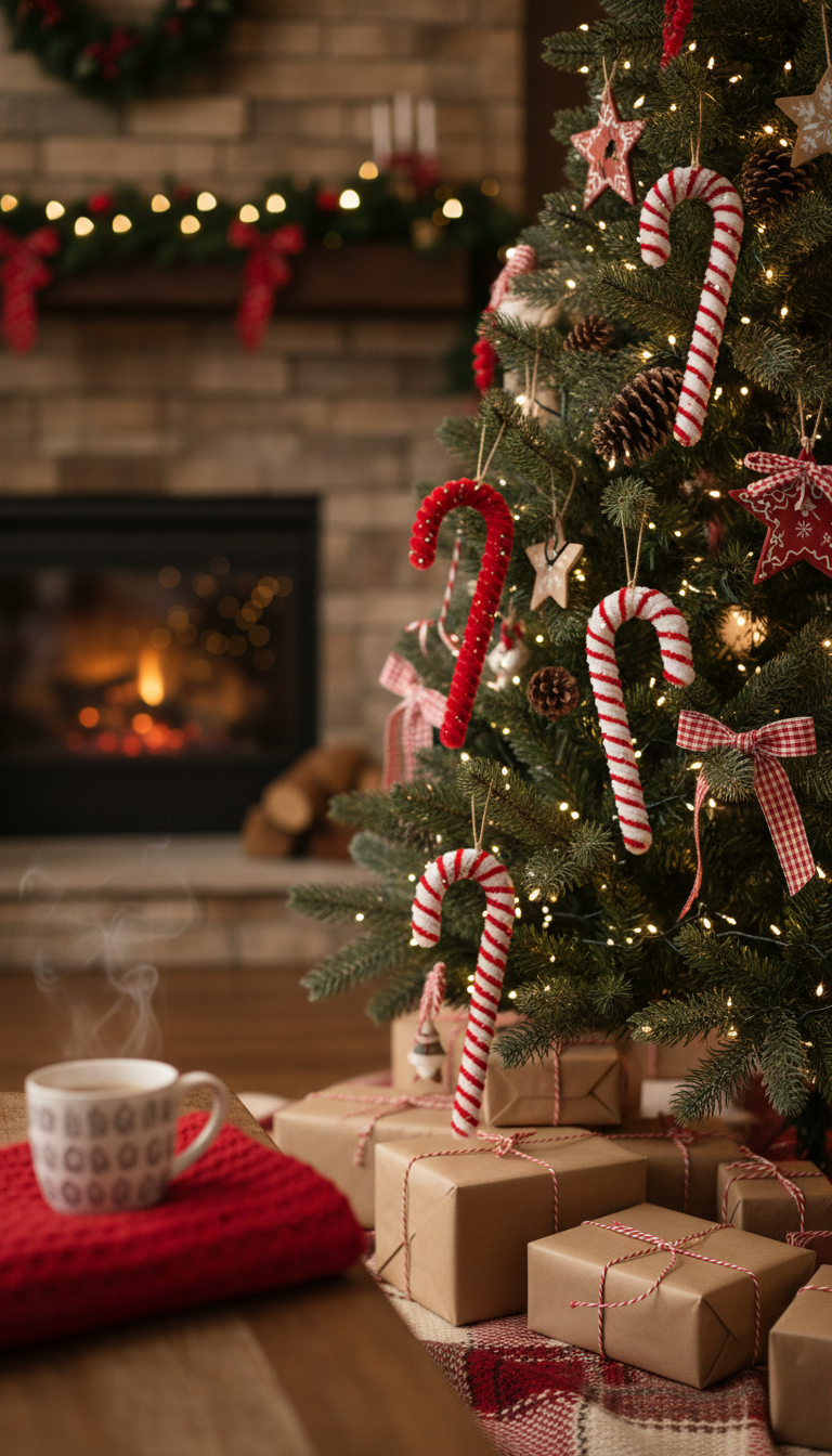 Pipe Cleaner Candy Canes